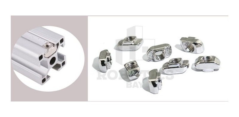 Tuerca M3 M4 M5 Perfil 2020 Tslot Vslot Bosch Impresora 3d