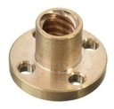 Tuerca Thsl T8 2x2 Bronce Para Varilla Roscada 8mm Acme Cnc