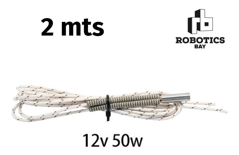 Cartucho Resistencia 50w 350ºc De 12v Ó 24v Impresora 3d