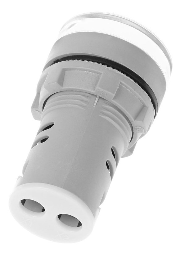 Voltímetro Testigo Ojo De Buey 22m 60v-500v Ac Colores