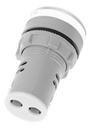 Voltímetro Testigo Ojo De Buey 22m 60v-500v Ac Colores