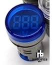 Voltímetro Testigo Ojo De Buey 22m 60v-500v Ac Colores