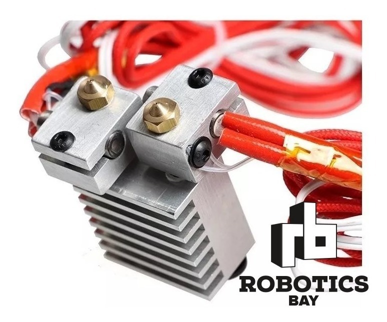 Cabezal Doble Hotend Chimera Cr10 Ender 1.75 Impresora 3d