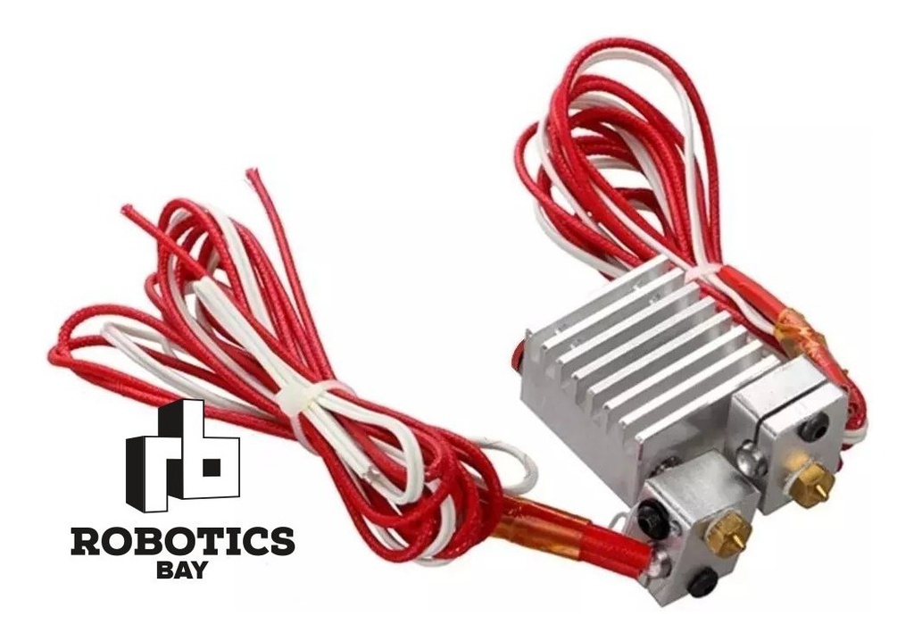 Cabezal Doble Hotend Chimera Cr10 Ender 1.75 Impresora 3d