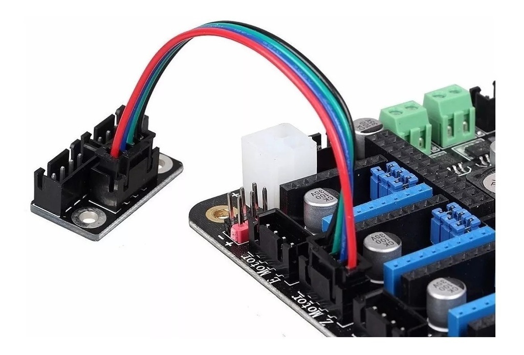Mod 2 En 1 Motor Pap Nema Paralelo Dual Eje Impresora 3d Mks