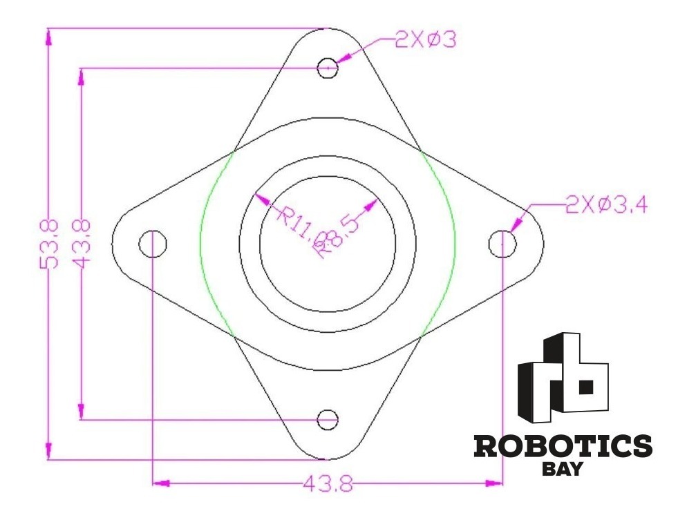 Amortiguador Vibraciones Nema17 Pap Damper Impresora 3d