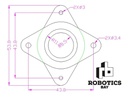 Amortiguador Vibraciones Nema17 Pap Damper Impresora 3d