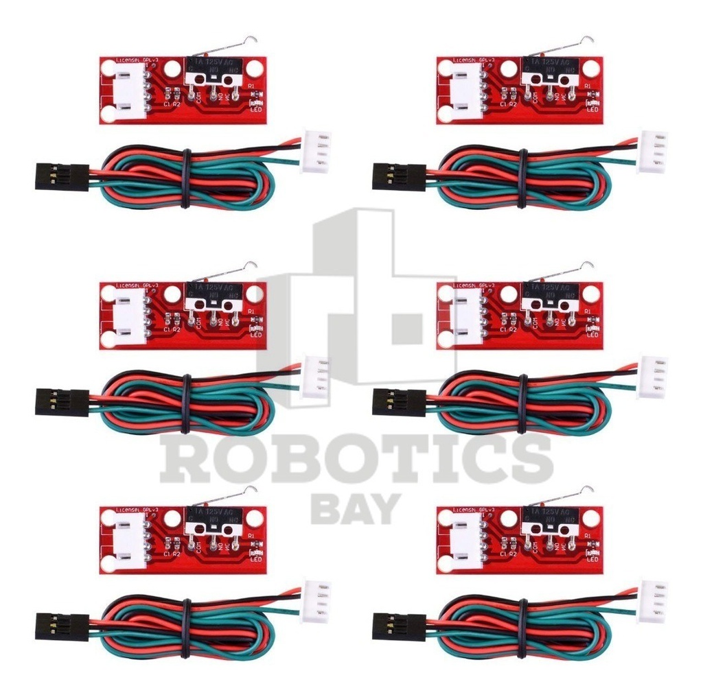 Fin De Recorrido Endstop Switch Mecanico Impresora 3d Cnc