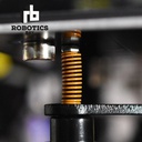 Resorte Amarillo Para Cama Caliente 8x4x25mm 50% Compresion