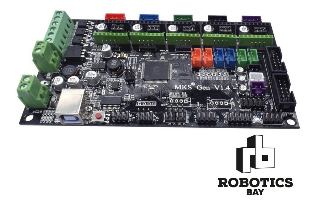 Mks Gen V1.4 Motherboard Impresora 3d 12/24v Mega 2560