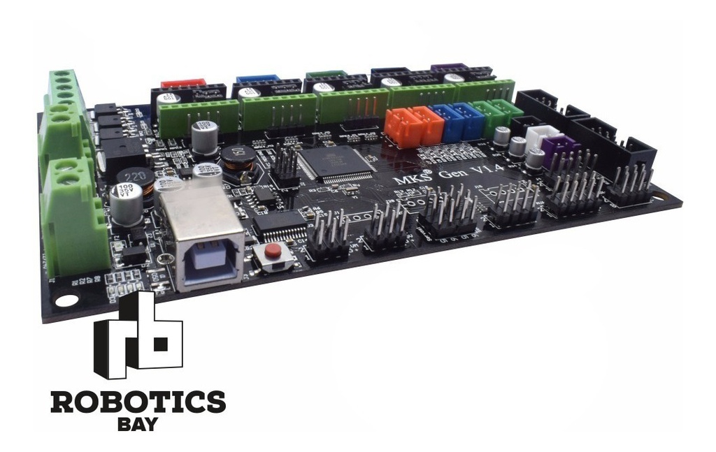 Mks Gen V1.4 Motherboard Impresora 3d 12/24v Mega 2560
