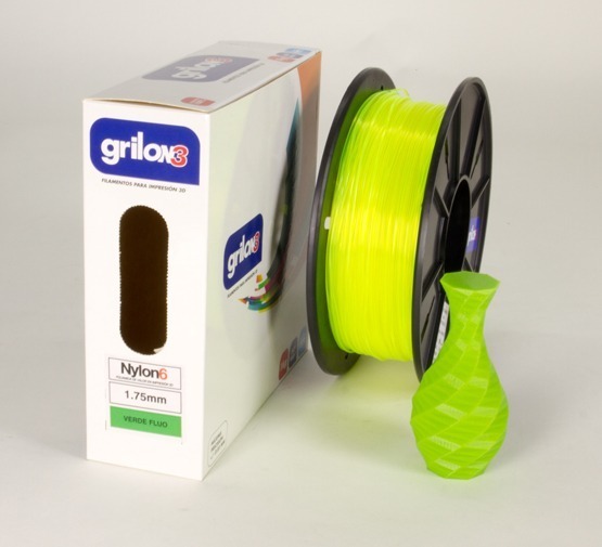 Filamento Nylon6 1.75mm 1 Kg Impresora 3d Color Grilon3