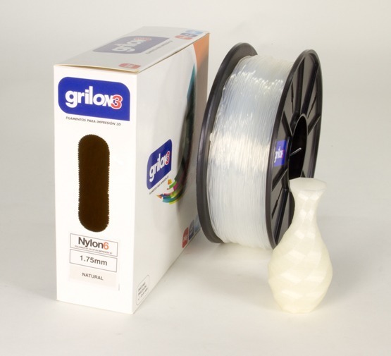 Filamento Nylon6 1.75mm 1 Kg Impresora 3d Color Grilon3
