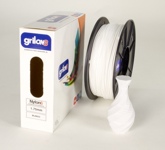 Filamento Nylon6 1.75mm 1 Kg Impresora 3d Color Grilon3