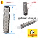Garganta Barrel Hotend Mk8 Impresora 3d