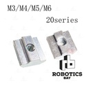 10x Tuerca M5 Perfil 2020 Reforz. Tslot Vslot Bosch Impre 3d