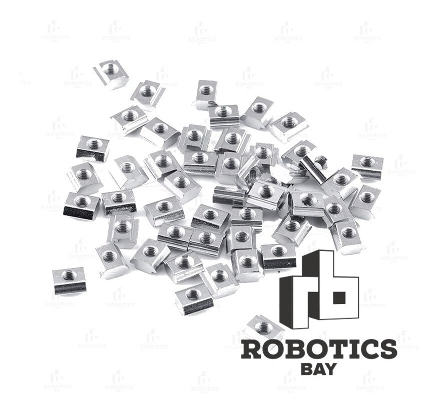 10x Tuerca M5 Perfil 2020 Reforz. Tslot Vslot Bosch Impre 3d
