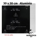 Cama Caliente Mesa 30x30 12v O 24v De Aluminio Impresora 3d