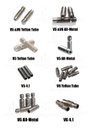 Garganta Barrel M6-m6 50 Mm Inoxidable Var 4.1 Hotend Mk8 3d