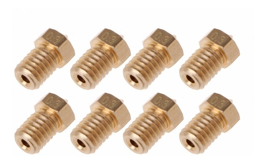 Pico Nozzle Hotend .2 .25 .3 .4 .5 .6 .8 1 Mm Extrusor Imp3d