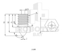 Pico Nozzle Hotend .2 .25 .3 .4 .5 .6 .8 1 Mm Extrusor Imp3d