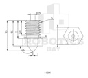 Pico Nozzle Hotend .2 .25 .3 .4 .5 .6 .8 1 Mm Extrusor Imp3d