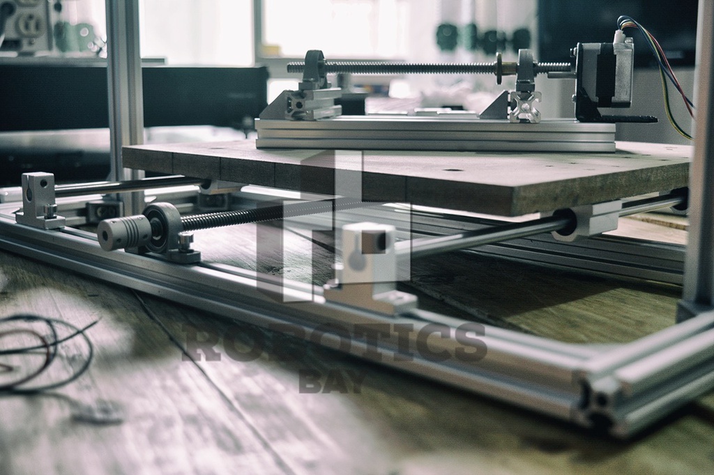 Perfil Aluminio Tipo Bosch 2020 1 Mt Impresora 3d Cnc Estruc