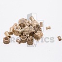 Turca Incrustable M1 X 1.5mm X10u Inserto P/plástico Imp3d