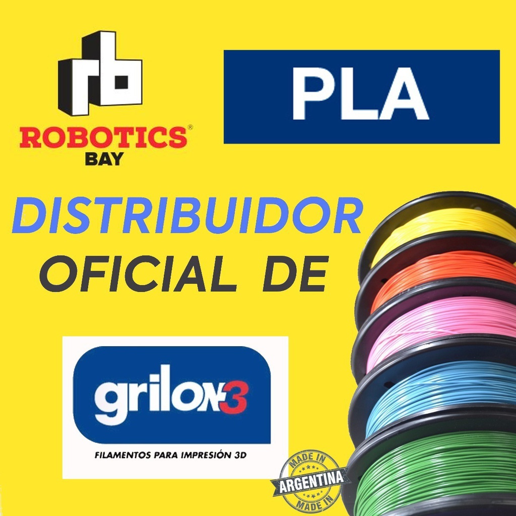 Filamento Pla 1.75mm 1 Kg Impresora 3d Colores Grilon3