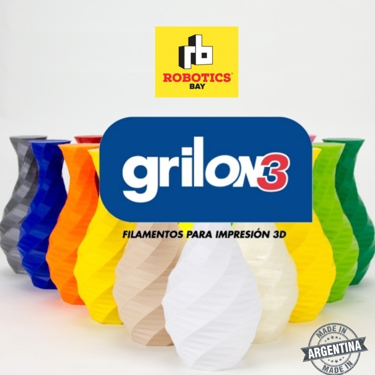Filamento Pla 1.75mm 1 Kg Impresora 3d Colores Grilon3
