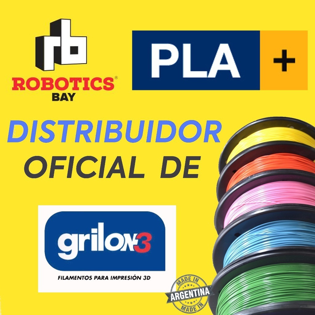 Filamento Pla+ Plus 1.75mm 1 Kg Impresora 3d Color Grilon3