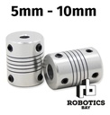 Acople Flexible 5x10 Aluminio 5mm-10mm Nema Impresora 3d