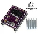 Driver Motor Pap Drv8825 con disipador (violeta)