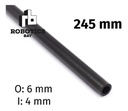 Tubo Fibra De Carbono Para Delta O Drone 245mm Reprap