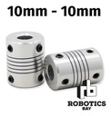 Acople Flexible 10x10 Aluminio 10mm-10mm Nema Impresora 3d