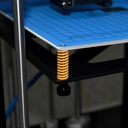 Resorte Amarillo Para Cama Caliente 8x4x25mm 50% Compresion