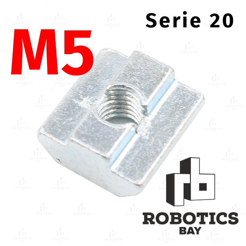 Tuerca M5 Perfil 2020 Reforzada Tslot Vslot Bosch