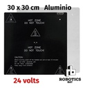 Cama Caliente Mesa 30x30 12v O 24v De Aluminio Impresora 3d