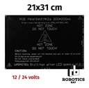 Cama Caliente Mesa Mk2 Pcb 21x31 Impresora 3d 12/24v