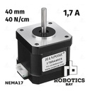 Motor Pap Nema 17 De 40 Ncm 1.7a 40mm Hanpose 17hs4401-s