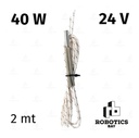Cartucho Resistencia 24v 40w 2mt