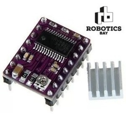 [P779484951] Driver Motor Pap Drv8825 con disipador (violeta)