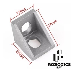 [P793668380] Escuadra Aluminio Interna Para Perfil 2020 Bosch Cnc