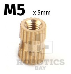 [P794806050] Turca Incrustable M5 X 5mm Inserto P/plástico