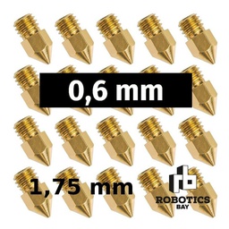 [P799041641] Pico Mk7 Mk8 De 0,6mm para Filamento 1,75mm