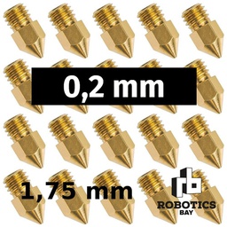 [P799041049] Pico Mk7 Mk8 De 0,2mm para Filamento 1,75mm