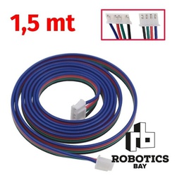 [P823665480] Cable Motor Pap 1,5mt Nema 17 Ficha Xh2.54 Ph2.0 Universal