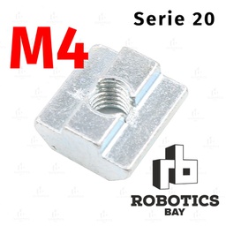 [P832141684] Tuerca M4 Perfil 2020 Reforzada Tslot Vslot Bosch
