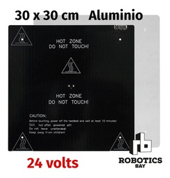 Cama Caliente Mesa 30x30 12v O 24v De Aluminio Impresora 3d
