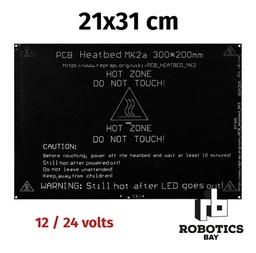 [P853721880] Cama Caliente Mesa Mk2 Pcb 21x31 Impresora 3d 12/24v